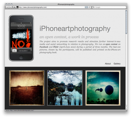 iphone art photography website